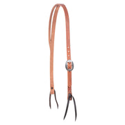 Tapered Harness Leather Split Ear Headstall