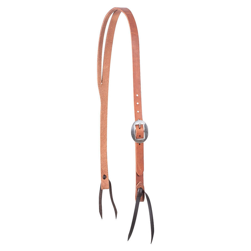 Tapered Harness Leather Split Ear Headstall