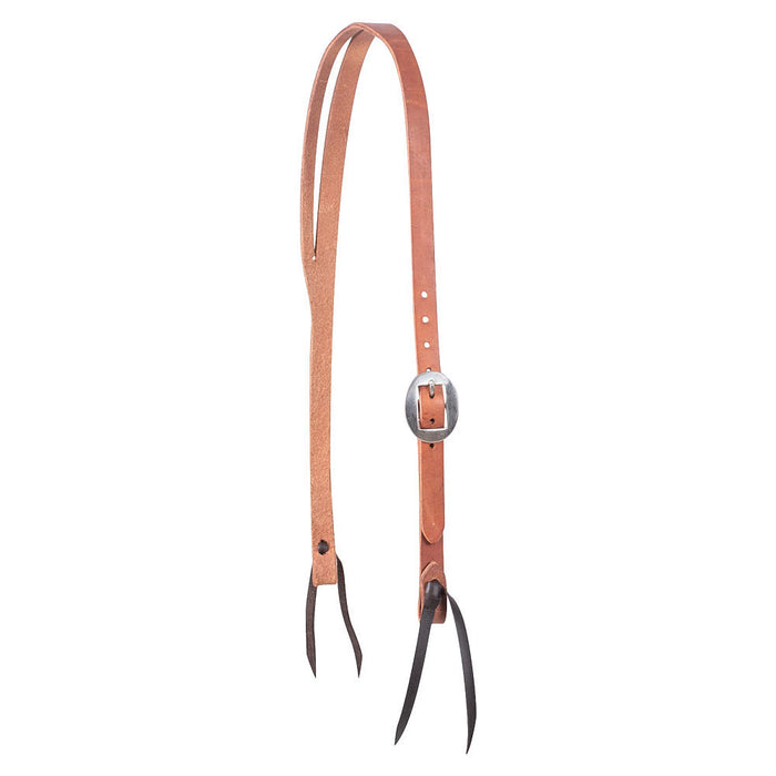 Tapered Harness Leather Split Ear Headstall