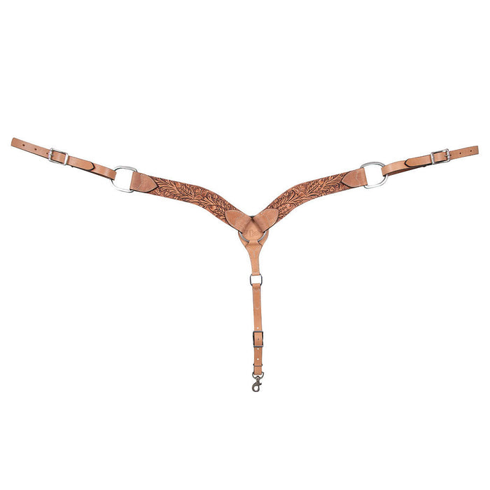 2 1/4in Antique Leaf Breast Collar