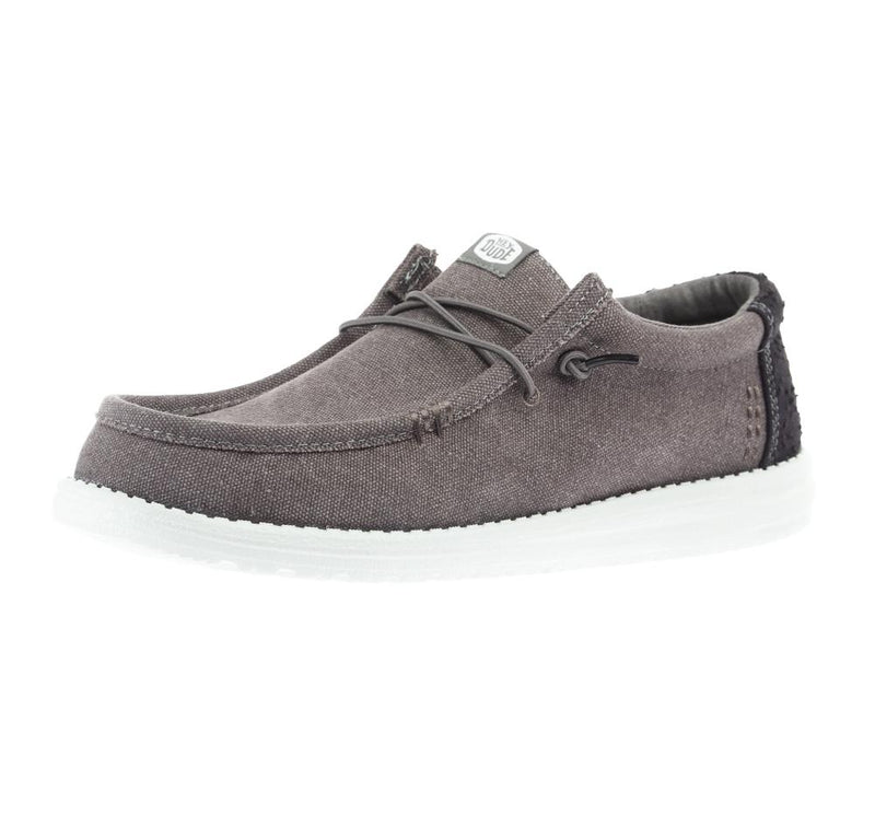 Men`s Grantie Grey Wally Workwear Casual Shoe