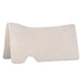 White 1/2in Felt 31x33 Western Saddle Pad Liner