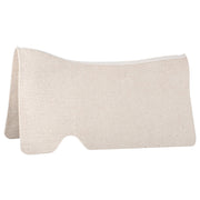 White 1/4in Felt 31x33 Western Saddle Pad Liner