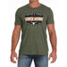 Mens Olive Tried & True T-Shirt