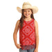 Girl's Bandana Fringe Tank
