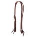 Figure 8 Stitch Oiled Harness Leather Split Ear Headstall