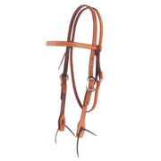 Roughout Golden Skirting Latigo Lined Browband Headstall