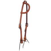 Roughout Golden Skirting Latigo Lined Single Ear Headstall