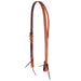 Roughout Golden Skirting Latigo Lined Slit Ear Headstall