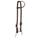 Roughout Chocolate Harness Single Ear Headstall