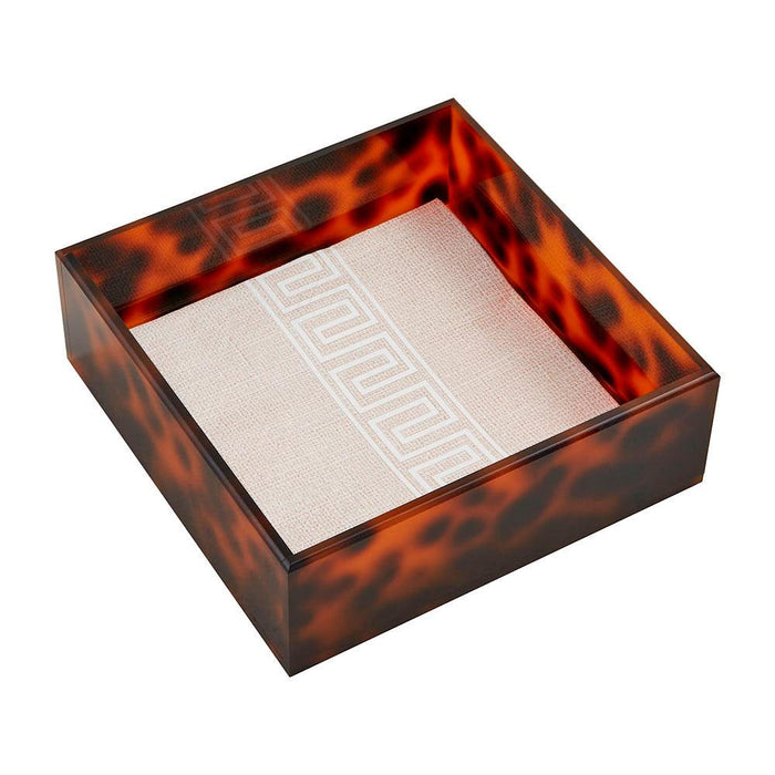 Tortoise Shell Napkin Caddy