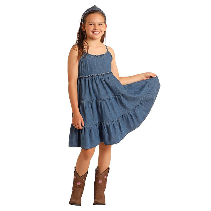 Girl's Denim Dress