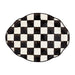 Black and White Check Platter