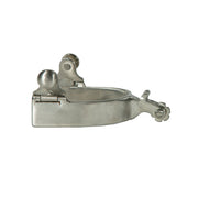 Equisential 1/2in Band Short Shank Silver Youth Spurs