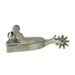 Equisentail 1/2in Band 10pt Rowel Silver Youth Spurs