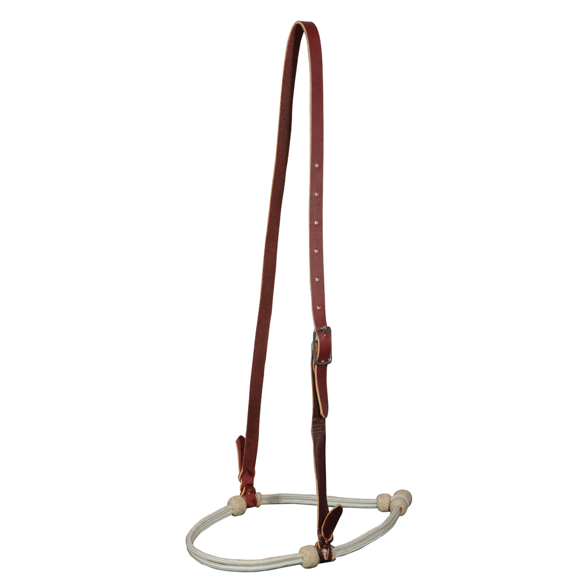 Professionals Choice Rawhide Adjustable Caveson Noseband — NRS
