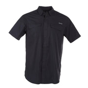Mens Charcoal VentTek Outbound Short Sleeve Shirt