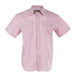 Men's Lavender Short Sleeve Pearl Snap Shirt