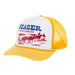 Men's Pack Mule Yellow and Cream Cap