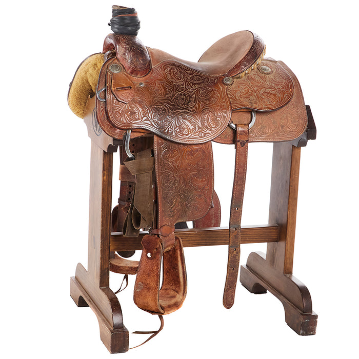 Used 15in Saddlery Team Roper