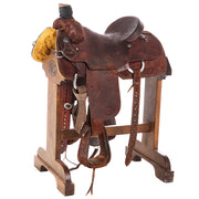 Used 15.5in Competitor Series Team Roper Saddle