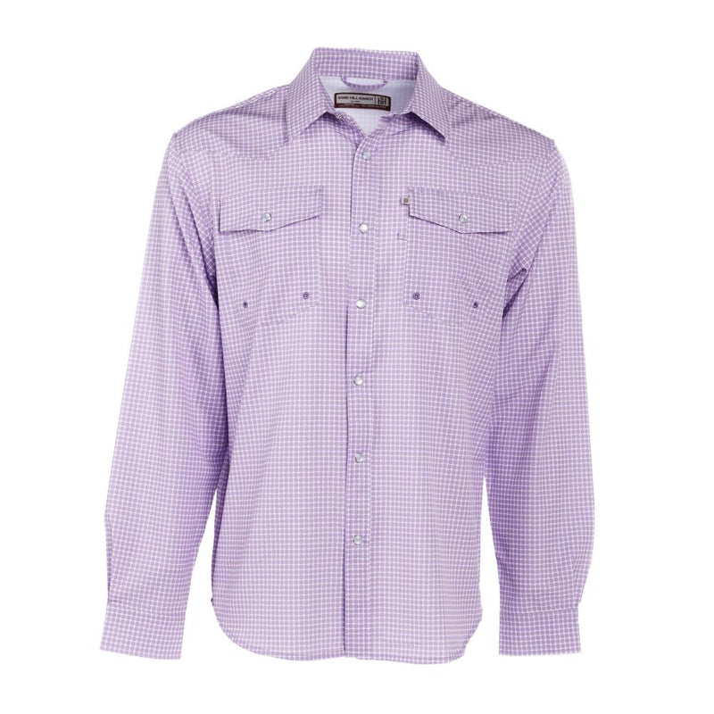 Sandhill Ranch Men's The Optimist Long Sleeve Snap Shirt