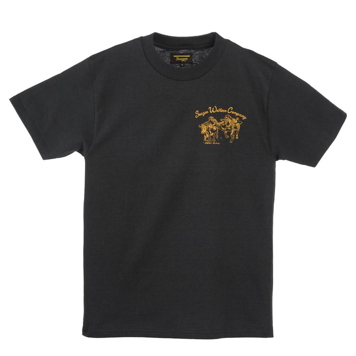 Mens Vintage Black Los Rios T-Shirt