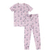 Girls Dusty Rose Boots Pajama Set