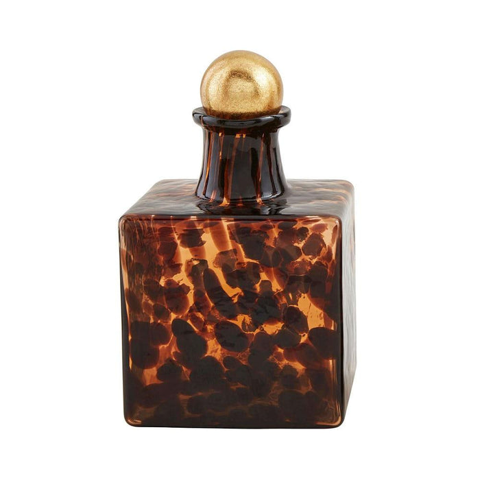 Square Tortoise Shell Decanter