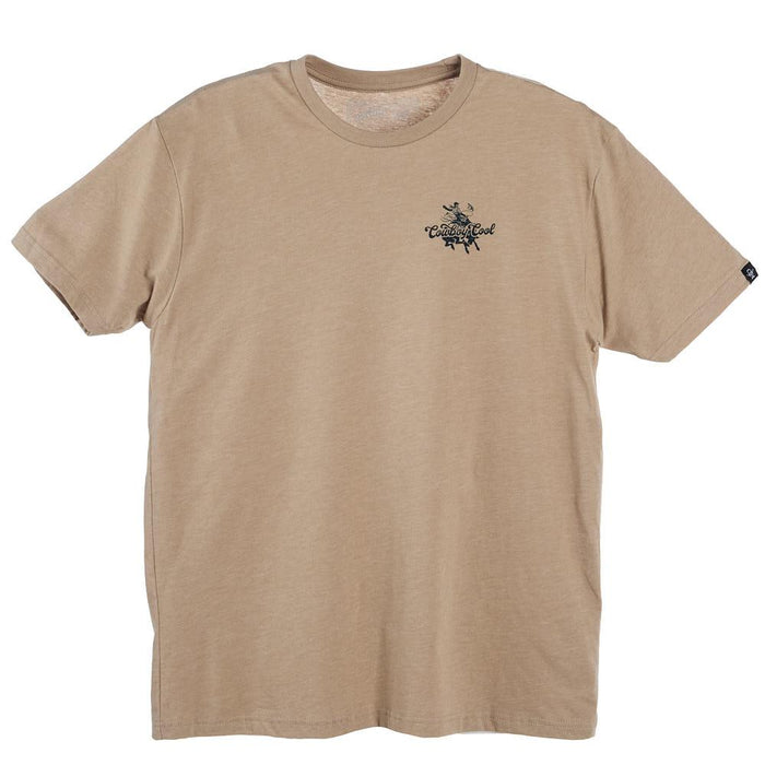 Mens Tan Mayhem Short Sleeve T-Shirt