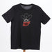 Mens Charcoal Mustache Cowboy T-Shirt