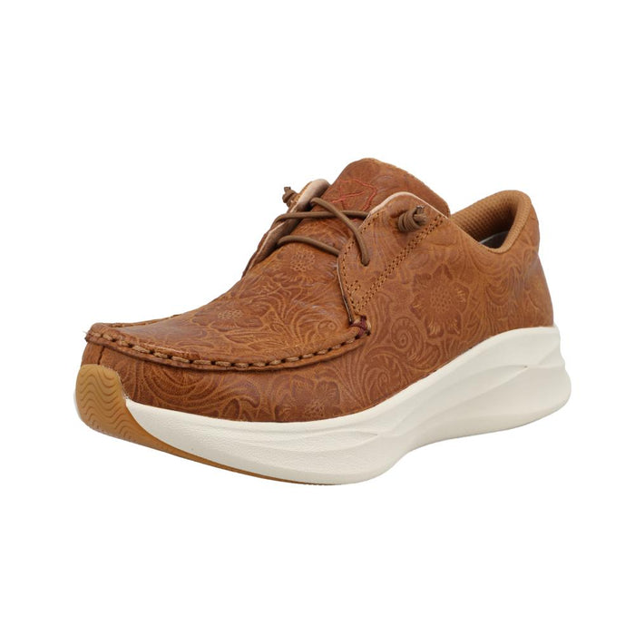 Twisted X Womens Floral Embossed Spice Ultralite X Casual Shoe