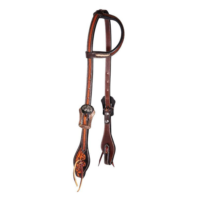 Heritage Rawhide Braided Single Ear Headstall