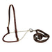 Leather Rope Noseband Pony Tie Down Set