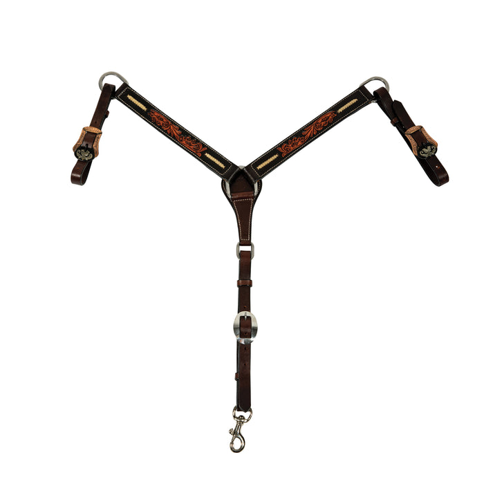 Heritage Rawhide Braided Pony Breast Collar