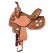 Bumble Bee Light Antique 10in Youth Barrel Saddle