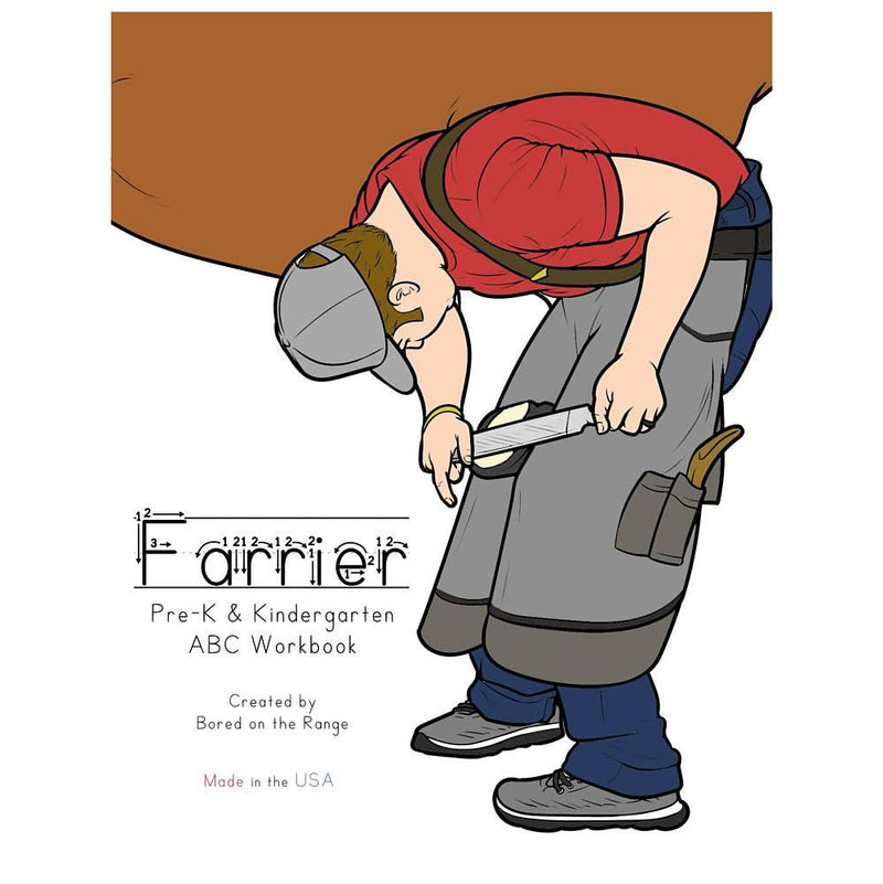 Farrier Pre K/Kindergarten ABC Workbook