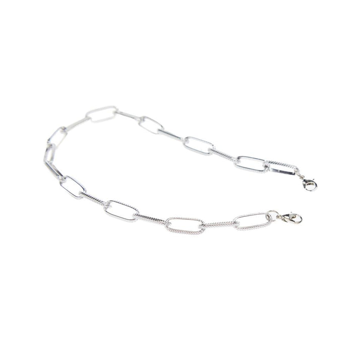 Silver Links Trucker Hat Chain