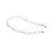 Silver Links Trucker Hat Chain