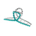 Turquoise Studded Claw Hair Clip