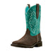 Women`s Callie Hickory Vamp 11In Turquoise Top Boot