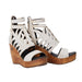 Women`s Ceramic Crackle Becca Wedge Sandal