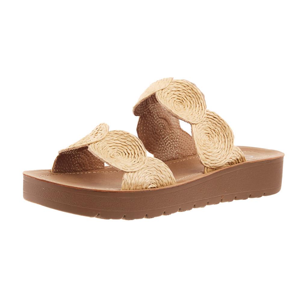 Raffia Save The Date Heels - Corkys main image 1