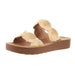 Womens Cheers Beaches Raffia Sandals