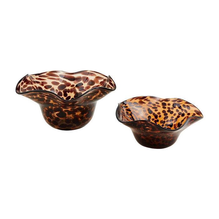 Tortoise Ruffle Bowl Set
