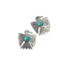 2 Pack 1.5in Silver Thunderbird Screwback Conchos