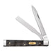 Black Curly Oak Wood Baby Doc Knife
