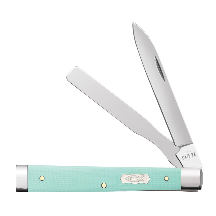 Seafoam Green G-10 Baby Doc Knife