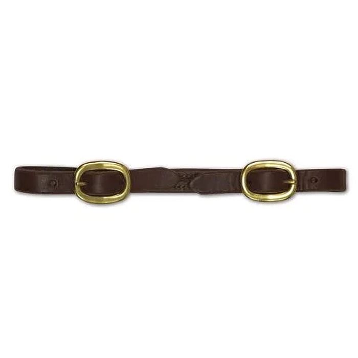 Extra Long Leather Curb Strap