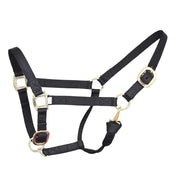 Deluxe Black Nylon Average Halter